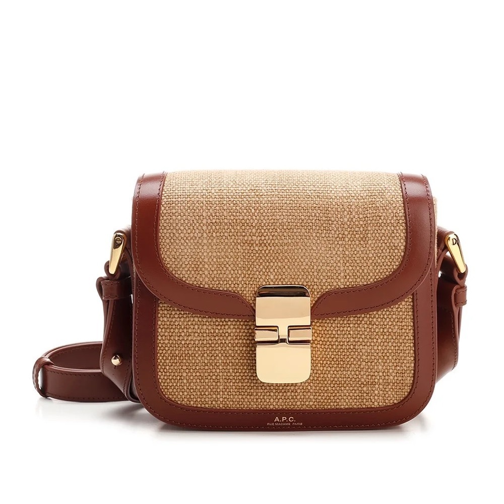 APC mini jute crossbody